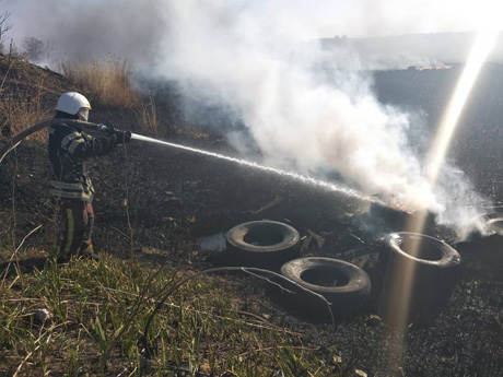 Свежие новости: На Николаевщине снова возникли масштабные пожары сухостоя и камыша