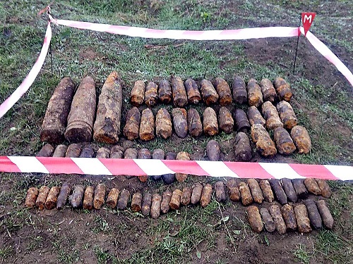 Свежие новости: Пиротехники продолжили разминирование в Новобугском районе и обезвредили 76 снарядов