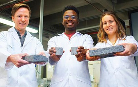 Свежие новости: В университете Африки создали кирпич из мочи