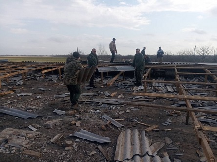 Свежие новости: Ураган на Николаевщине снес крышу с исправительной колонии