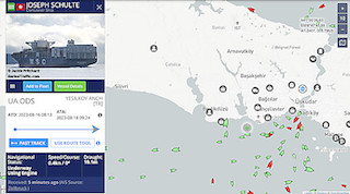 Свежие новости: До Стамбулу прибуло перше судно, яке вийшло з порту Одеси без «зернової ініціативи»