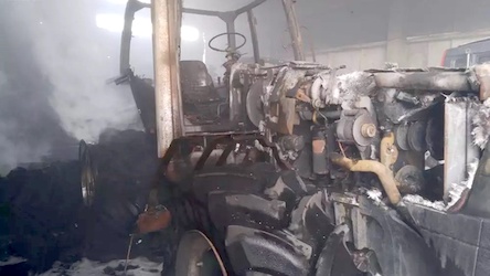 Свежие новости: У Вознесенському районі згорів трактор