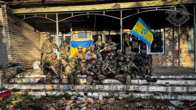 Фото новости: На Херсонщині ЗСУ посунули лінію фронту на 20 кілометрів, у окупантів виникла дилема, – британська розвідка Свежие новости: На Херсонщині ЗСУ посунули лінію фронту на 20 кілометрів, у окупантів виникла дилема, – британська розвідка