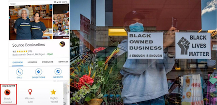 Свежие новости: Google Maps начал помечать предприятия, которые принадлежат чернокожим