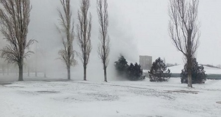 Свежие новости: ВИДЕО: Авария на теплотрассе Южноукраинска