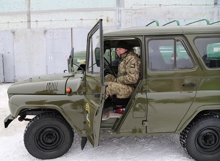 Свежие новости: Коллектив автотранспортного хозяйства ОП ЮУАЭС передал военным первую в этом году партию отремонтированной техники