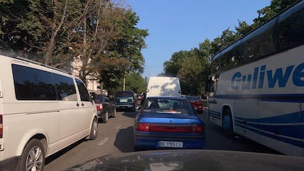 Свежие новости: Николаев вновь «застыл» в пробках