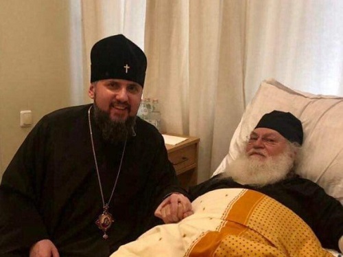 Свежие новости: Епифаний встретился с настоятелем афонского монастыря