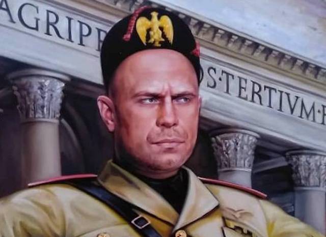 Свежие новости: Во время обысков у Кивы нашли кучу золота и картину, на которой он в образе Муссолини