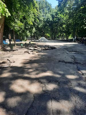 Свежие новости: В Первомайске жители сами реконструируют зеленую зону