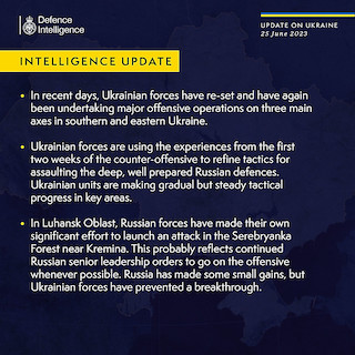 Свежие новости: Британська розвідка повідомила, що контрнаступ ЗСУ має поступовий, але впевнений тактичний прогрес