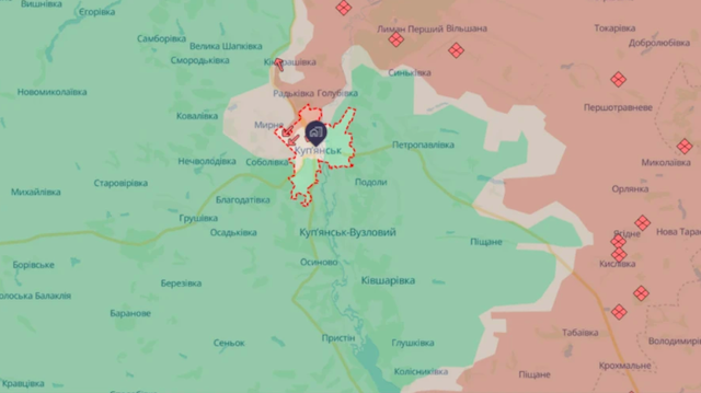 Фото новости: Об′єднані сили спростували заяву Путіна про оточення українських військ у Куп′янську Свежие новости: Об′єднані сили спростували заяву Путіна про оточення українських військ у Куп′янську