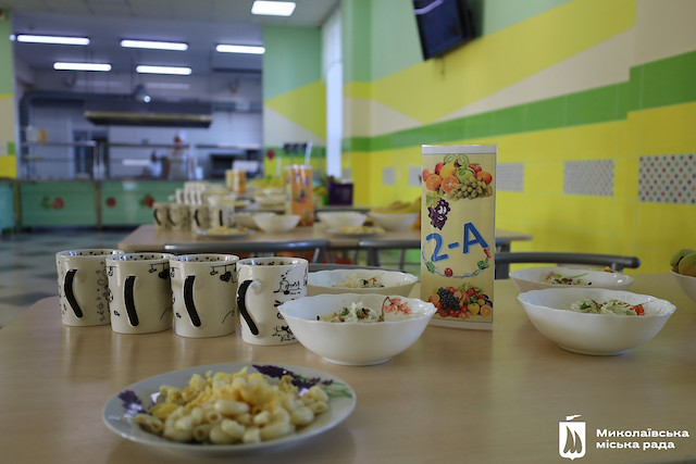 Свежие новости: У школах Миколаєва стартувало безкоштовне харчування для всіх учнів