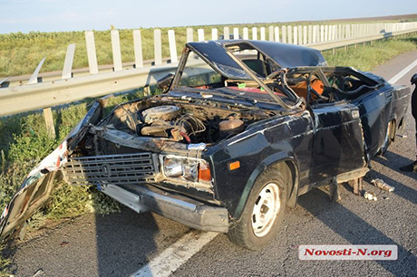 Свежие новости: На трассе между Николаевом и Херсоном из-за пса разбился водитель «Жигулей»