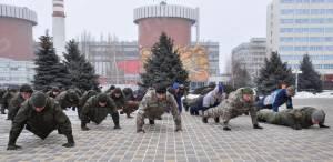 Свежие новости: Южно-украинцы присоединились к флешмобу с отжиманиями в поддержку бойцов АТО