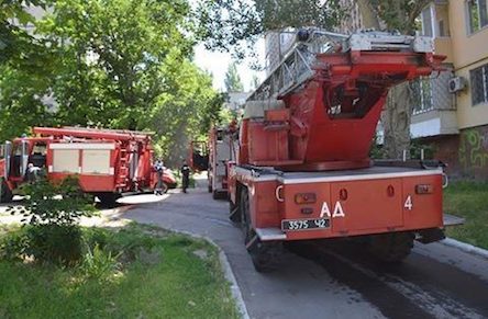 Свежие новости: На Николаевщине в многоэтажке загорелся мусор