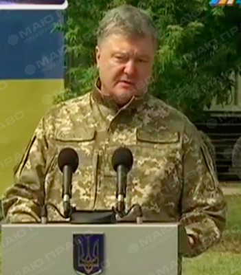 Свежие новости: ВИДЕО: Порошенко посетил Донецкую область