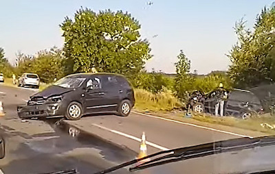 Свежие новости: Возле Николаева образовалась пробка: столкнулись авто –есть пострадавшие