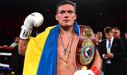 Свежие новости: Официально: Усик 12 октября проведет бой со Спонгом