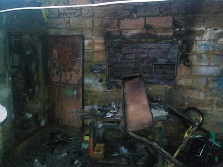 Свежие новости: В Николаеве произошел пожар в гараже