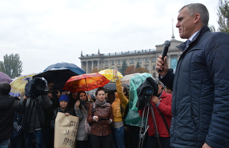 Свежие новости: ВИДЕО: Александр Сенкевич снова собирает вече в Николаеве