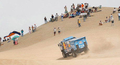 Свежие новости: Российский гонщик на ралли 