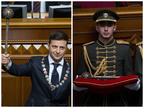 Свежие новости: Во время церемонии инаугурации Президента Зеленского булаву нес уроженец Николаевщины