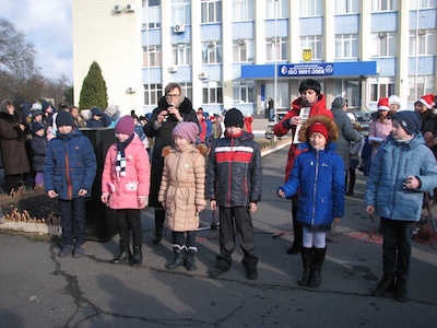 Свежие новости: Вознесенськ. Відкриття головної ялинки міста