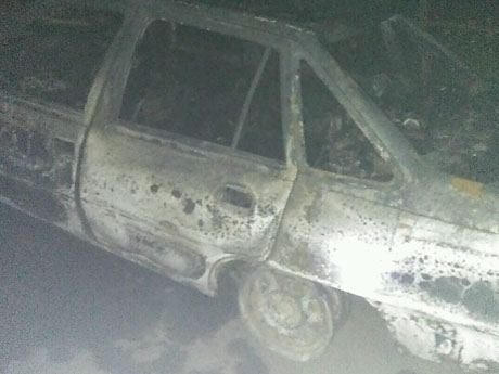 Свежие новости: В Николаевской области горел автомобиль, огонь перешел на гараж