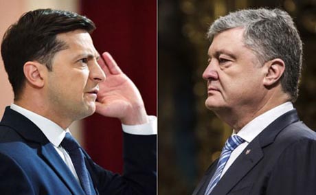 Свежие новости: Зеленский опережает Порошенко на 47% – соцопрос