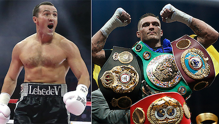 Свежие новости: Усика обязали провести защиту пояса WBA – менеджер Лебедева