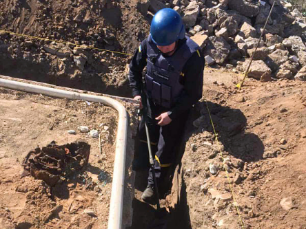 Свежие новости: В Вознесенске мужчина нашел в фундаменте старого дома артснаряды и минометные мины времен Второй мировой войны