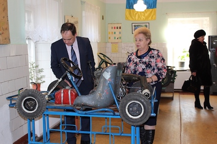 Свежие новости: Віталій Луков відвідав урочистості з нагоди відкриття гуртка картингу