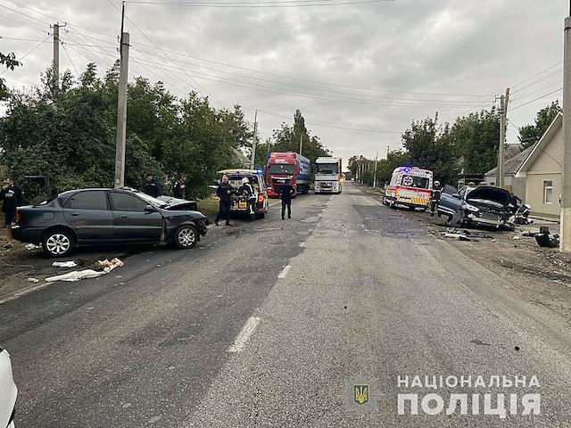 Свежие новости: В Вознесенске в результате столкновения Daewoo и Chery один человек погиб
