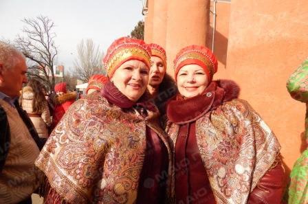 Свежие новости: В Корабельном сожгли большое чучело Масляной. ВИДЕО