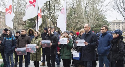 Свежие новости: Скандальный депутат Соколов, лоббировавший вопрос о карьере в Вознесенске, собрал митинг