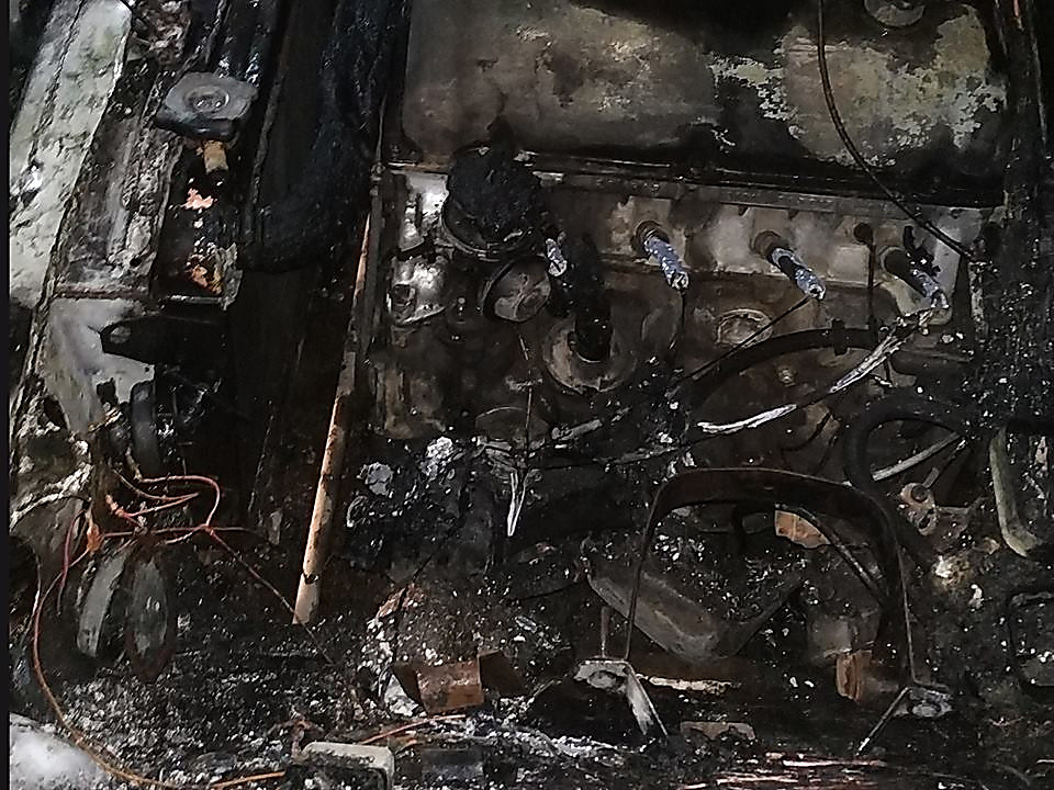 Свежие новости: В Новом Буге загорелся легковой автомобиль – спасатели ликвидировали пожар