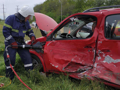 Свежие новости: В Южноукраинске спасатели деблокировали водителя, попавшего в ДТП