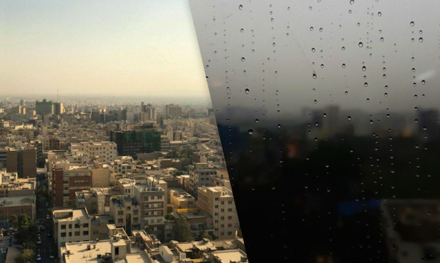 Свежие новости: З неба Тегерана після ізраїльських ударів падає чорний дощ