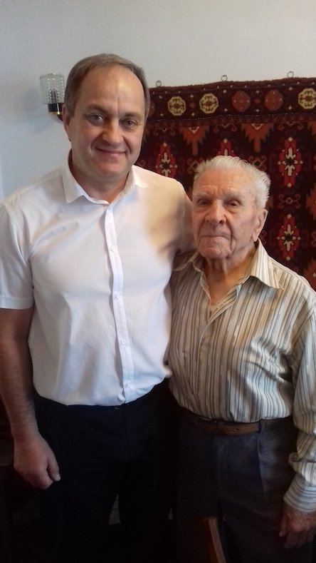 Свежие новости: Сьогодні виповнилося 95 років ветерану Великої Вітчизняної війни Носову Володимиру Степановичу