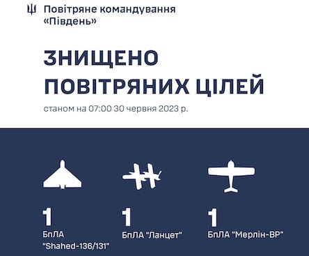 Свежие новости: На Миколаївщині знищено три безпілотники