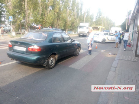 Свежие новости: В Николаеве у рынка «Колос» Daewoo сбил пешехода на переходе