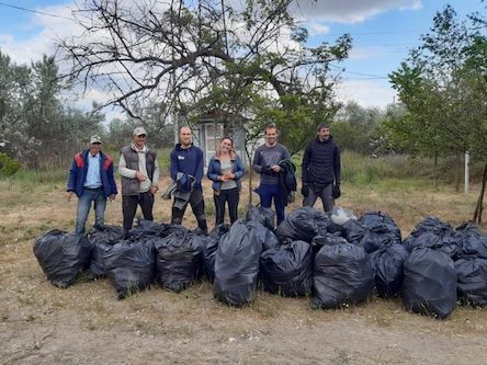 Свежие новости: В Коблевской ОТГ жители приводят в порядок зоны отдыха