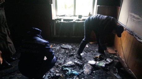 Фото новости: В Очакове совершен поджог кабинета начальной школы Свежие новости: В Очакове совершен поджог кабинета начальной школы
