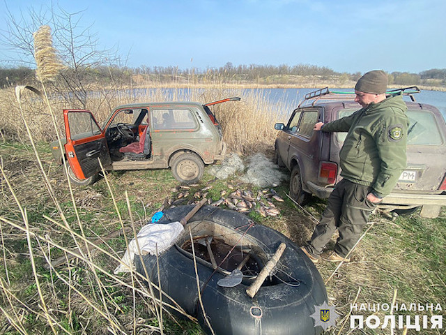 Свежие новости: У Первомайському районі правоохоронці викрили незаконне виловлення риби на суму майже 95 тисяч гривень