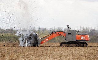 Свежие новости: Компанія «Demining of Ukraine» створила установку, яка може розмінувати Миколаївську область за квартал