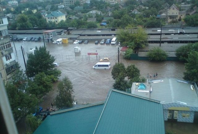 Свежие новости: Проливные дожди в Одессе