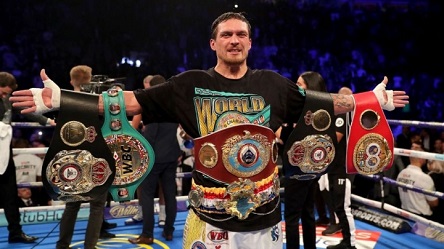 Свежие новости: Усик стал претендентом на звание Боксер года по версии WBC
