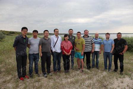 Свежие новости: Китайцы, которые планируют построить на Николаевщине ветроэлектростанцию, побывали в РЛП «Тилигульский»