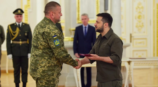 Свежие новости: Залужного викликали на зустріч до Зеленського, де його відмовляли від президентських амбіцій